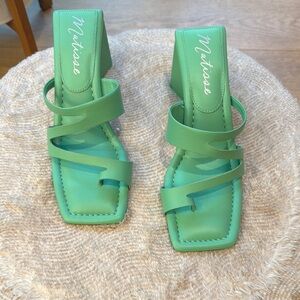 Matisse Green Women's Sandals